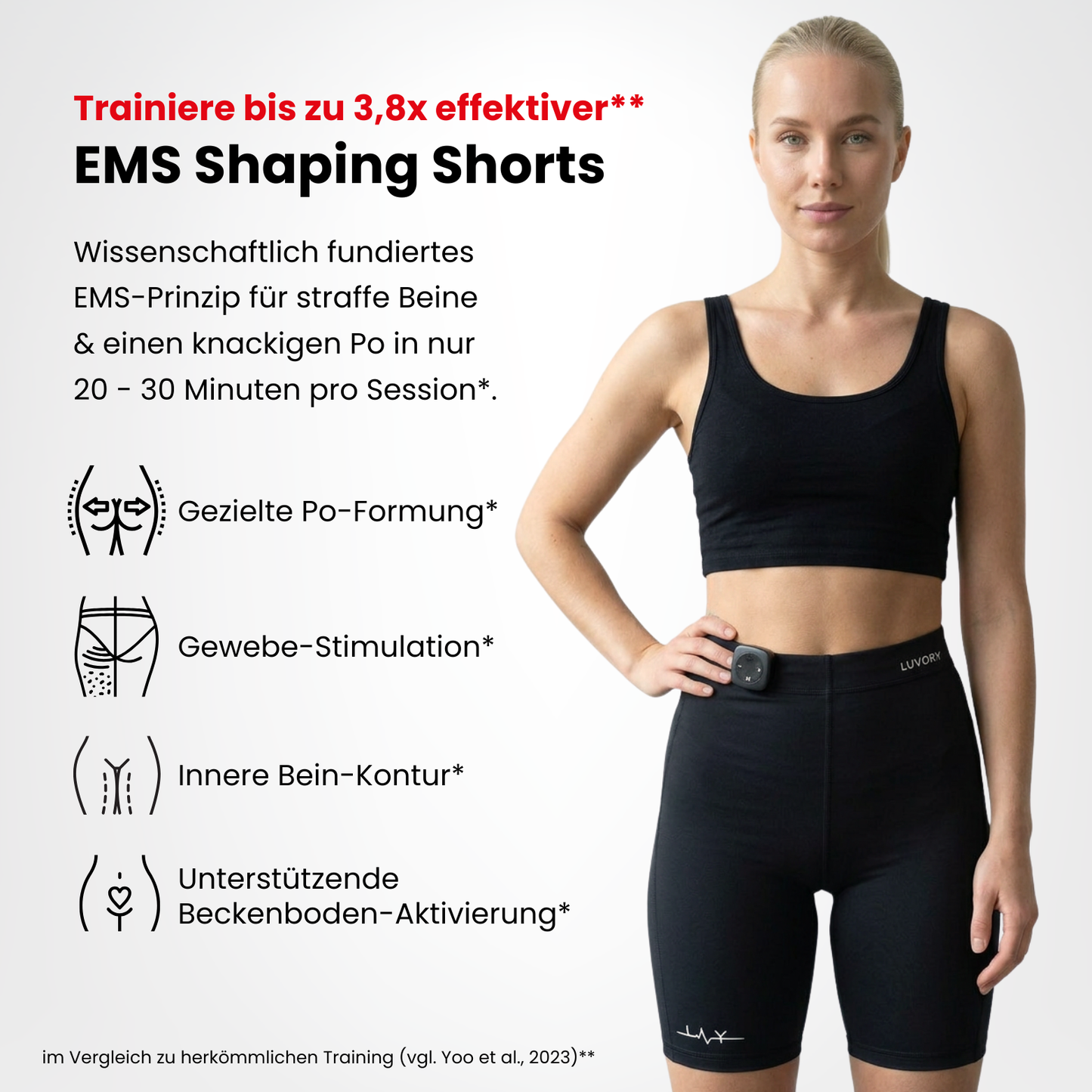 EMS Shaping Shorts - Booty & Legs